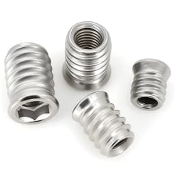 304 Stainless Steel Hex Drive Insert Nuts Woodworking Wood Insertnut Furniture Nut Table Desk Chair Bed Nutsert M4 M5 M6 M8