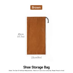 WEEDI 3/10Pack Shoe Storage Bags, Travel Accessories, Dustproof & Reusable, Flannel Shoe Pouch with Drawstring Travel Shoe Bags