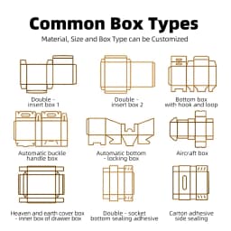 10pcs Clear Plastic PET Foldable Square Display Boxes PVC Retail Gift Square Packaging Transparent PP Favor Storage Figure Box