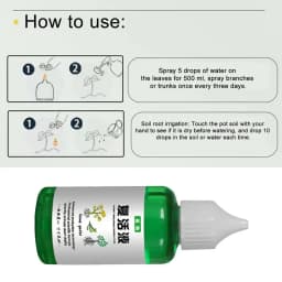 Plant Revitalizer Resurrection Liquid 50ml Fertilizing Liquid Concentrate Fertilizing Liquid Concentrate Plant Promotes Growth