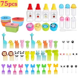 Small Fruit Forks For Children Kids Cute Animal Food Picks Snack Toothpicks Lunch Bento Box Accessories