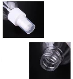 3/5/10pcs Refillable 10ml 30ml 50ml 100ml Clear PET Plastic Portable Travel Spray Bottle Empty Perfume Container