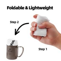 [HODRGEAR] Outdoor Tyvek® Insulated Food Pouch Ultralight Freeze-Dried Meal Cozy Warmer Bag Tear-Resistant Hiking Camping Gear