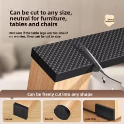 Thicken Non Slip Furniture Pads Self Adhesive Rubber Mute Mats Table Chair Foot Protection Pad Bumper Anti-Slip Pad DIY Shape