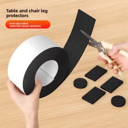 Thicken Non Slip Furniture Pads Self Adhesive Rubber Mute Mats Table Chair Foot Protection Pad Bumper Anti-Slip Pad DIY Shape