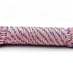 3mm Paracord, Outdoor Hiking and Camping Rope, Clothes Drying Rope, Bracelet Braided Rope, One Inner Core Pet Collar Rope