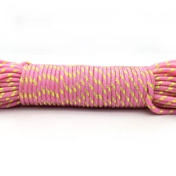 3mm Paracord, Outdoor Hiking and Camping Rope, Clothes Drying Rope, Bracelet Braided Rope, One Inner Core Pet Collar Rope