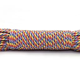 3mm Paracord, Outdoor Hiking and Camping Rope, Clothes Drying Rope, Bracelet Braided Rope, One Inner Core Pet Collar Rope
