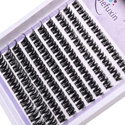 Lash Clusters Extensions Natural Look Lashes D Curl Fluffy Cluster Lashes DIY Eyelash