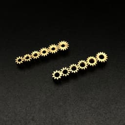 10Pc/Lot 10T 11T 12T 13T 14T 15T 0.3M Brass Gear Spur Pinion Mechanical Bore Hole Aperture 2mm 1.98mm 2A 1.5mm 1.48mm 1.5A H 4mm