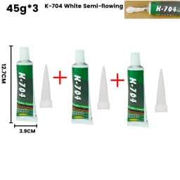 Silicone Industrial Adhesive 45g K-703 704 705 706 RTV Silicone Rubber Black White Transparent Electronic Component Sealing Glue
