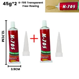 Silicone Industrial Adhesive 45g K-703 704 705 706 RTV Silicone Rubber Black White Transparent Electronic Component Sealing Glue
