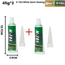 Silicone Industrial Adhesive 45g K-703 704 705 706 RTV Silicone Rubber Black White Transparent Electronic Component Sealing Glue
