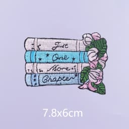Colorful Letters Applique Iron On Patches For Clothing Stickers Cartoon Phrases Embroidered Patches On Clothes Fusible Badges