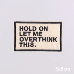 Colorful Letters Applique Iron On Patches For Clothing Stickers Cartoon Phrases Embroidered Patches On Clothes Fusible Badges