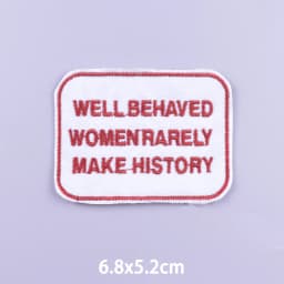 Colorful Letters Applique Iron On Patches For Clothing Stickers Cartoon Phrases Embroidered Patches On Clothes Fusible Badges