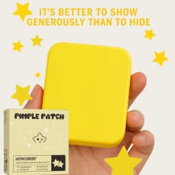 60pcs Star Acne Patches, 4 Colors, Hydrocolloid Cover, Mirror Case Included Random color blind box