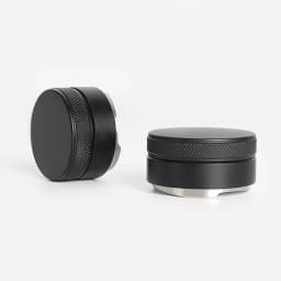 Coffee Distributor Espresso Distribution Tool, Leveler 3 Angled Slopes, Adjustable Palm Tamper Fits 51mm, 53mm, 58mm Portafilter