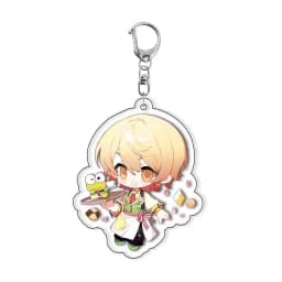 Anime PJSK Keychain 55mm Pin Brooch Project Sekai Momoi Airi Hinomori Shizuku Acrylic Keyring Strap Figure Hanging Accessories