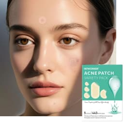 Hydrocolloid Acne Patch Facial Cleansing Care Essence, Tool Accessory, Invisible and Waterproof, Suitable for All Skin Types