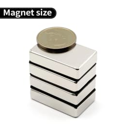 40x25x10mm Super Strong Neodymium Magnet N35 NdfeB Permanent Magnetic imanes Block Powerful Magnets Refrigerator