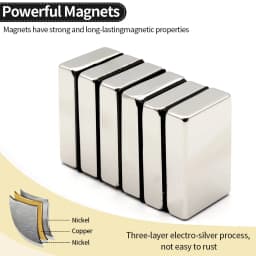 40x25x10mm Super Strong Neodymium Magnet N35 NdfeB Permanent Magnetic imanes Block Powerful Magnets Refrigerator