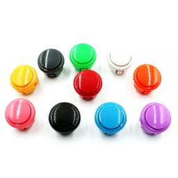 24mm 30mm Push Button Game Coin Start Switchs For Copy Sanwa Arcade Game Machine Hitbox Joystick Console DIY Replacement Part