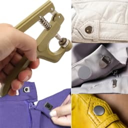 New Metal Snap Buttons Botones Bouton Pression With Pressure Pliers Sewing Accessories For Clothing/Coats/Bags/Leather Craft