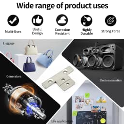 Super Strong Neodymium Magnet N35 NdfeB Permanent Magnetic imanes Block with holes Powerful Magnets Refrigerator Magnet