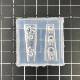 Rose Flower Skull Silicone Nail Art Molds DIY Skeleton Hand Design Transparent Carving Mold Nail Art Decorations
