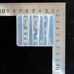 Rose Flower Skull Silicone Nail Art Molds DIY Skeleton Hand Design Transparent Carving Mold Nail Art Decorations
