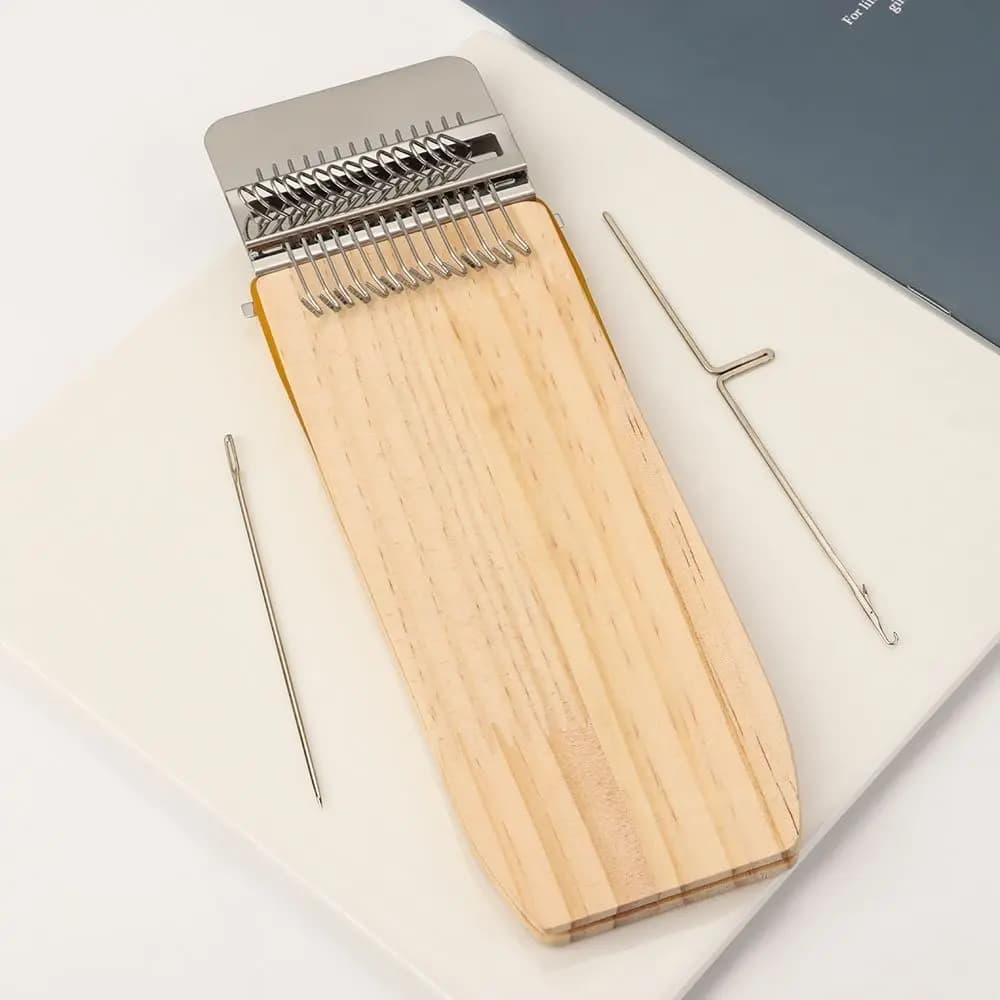 Household Rectangular Stitching Mending Braiding Patching Weave Tool Darning Machine Textile Tool Loom