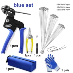 NEW Cable Tie Plier Fastening Strap Cable Tie Gun Automatic Cutting Tool Tension Stainless Steel Self-Locking Ties Hand Tools