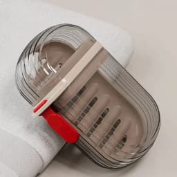 1/3PCS Portable Travel Soap Case Leakproof Plastic Soap Holder with Drain & Cover for Bathing And Traveling