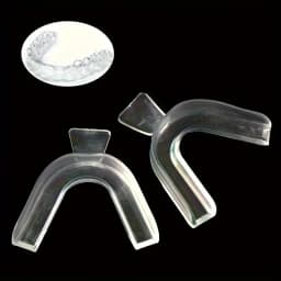 1/4/8pcs Anti Snoring Bruxism Sleeping Mouth Guard Tray Stop Teeth Grinding Sleep Aid Night Guard Gum Shield Mouth Health Care