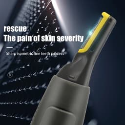 Ultra Thin Precision Trimmer Electric Nose Hair Trimmer Mini Portable Ear Trimmer For Men Nose Hair Shaver Waterproof Safe Clean