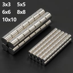 Powerful Neodymium Magnet N35 NdfeB Permanent Magnetic imanes Round Super Strong Fridge Magnets DIY 3x3 5x5 6x6 8x8 10x10mm