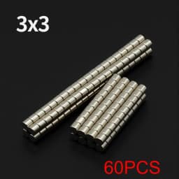 Powerful Neodymium Magnet N35 NdfeB Permanent Magnetic imanes Round Super Strong Fridge Magnets DIY 3x3 5x5 6x6 8x8 10x10mm