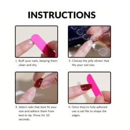 10pcs Pure Handmade Coffin Shaped Nail Art, Beautiful Fake Nails, Sweet and Cool Black Powder Bow, Suitable for Women to Use