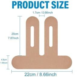 10PCS Precut Kinesiology Tape For Knees,Waterproof Elastic Breathable Knee Tape,Athletic Tape Provide Support Stability Running
