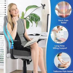 Seat Cushion Office Chair Cushions Coccyx Orthopedic Memory Foam U Seat Massage Chair Cushion Pad Car Massage Cushion