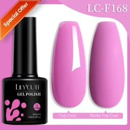 LILYCUTE 5ML Champagne Gold Reflective Glitter Liner Gel Nail Polish Bright Sparkling French Semi Permanent Nail Painting UV Gel