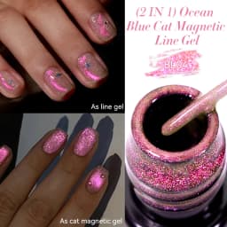 LILYCUTE 5ML Champagne Gold Reflective Glitter Liner Gel Nail Polish Bright Sparkling French Semi Permanent Nail Painting UV Gel