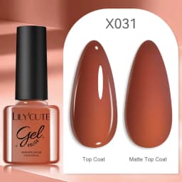 LILYCUTE 5ML Champagne Gold Reflective Glitter Liner Gel Nail Polish Bright Sparkling French Semi Permanent Nail Painting UV Gel