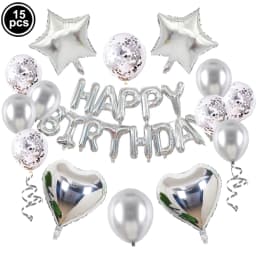 16inch Happy Birthday Decoration Balloons Pink Blue Letter Foil Ballons Set Birthday Party Decor Air Globos Balony Anniversaire