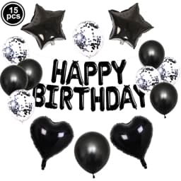 16inch Happy Birthday Decoration Balloons Pink Blue Letter Foil Ballons Set Birthday Party Decor Air Globos Balony Anniversaire
