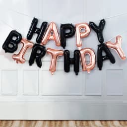 16inch Happy Birthday Decoration Balloons Pink Blue Letter Foil Ballons Set Birthday Party Decor Air Globos Balony Anniversaire