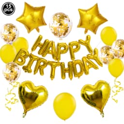 16inch Happy Birthday Decoration Balloons Pink Blue Letter Foil Ballons Set Birthday Party Decor Air Globos Balony Anniversaire