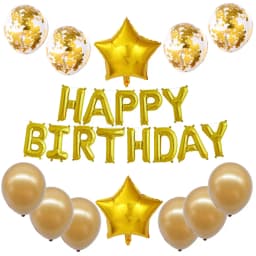 16inch Happy Birthday Decoration Balloons Pink Blue Letter Foil Ballons Set Birthday Party Decor Air Globos Balony Anniversaire