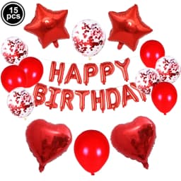 16inch Happy Birthday Decoration Balloons Pink Blue Letter Foil Ballons Set Birthday Party Decor Air Globos Balony Anniversaire